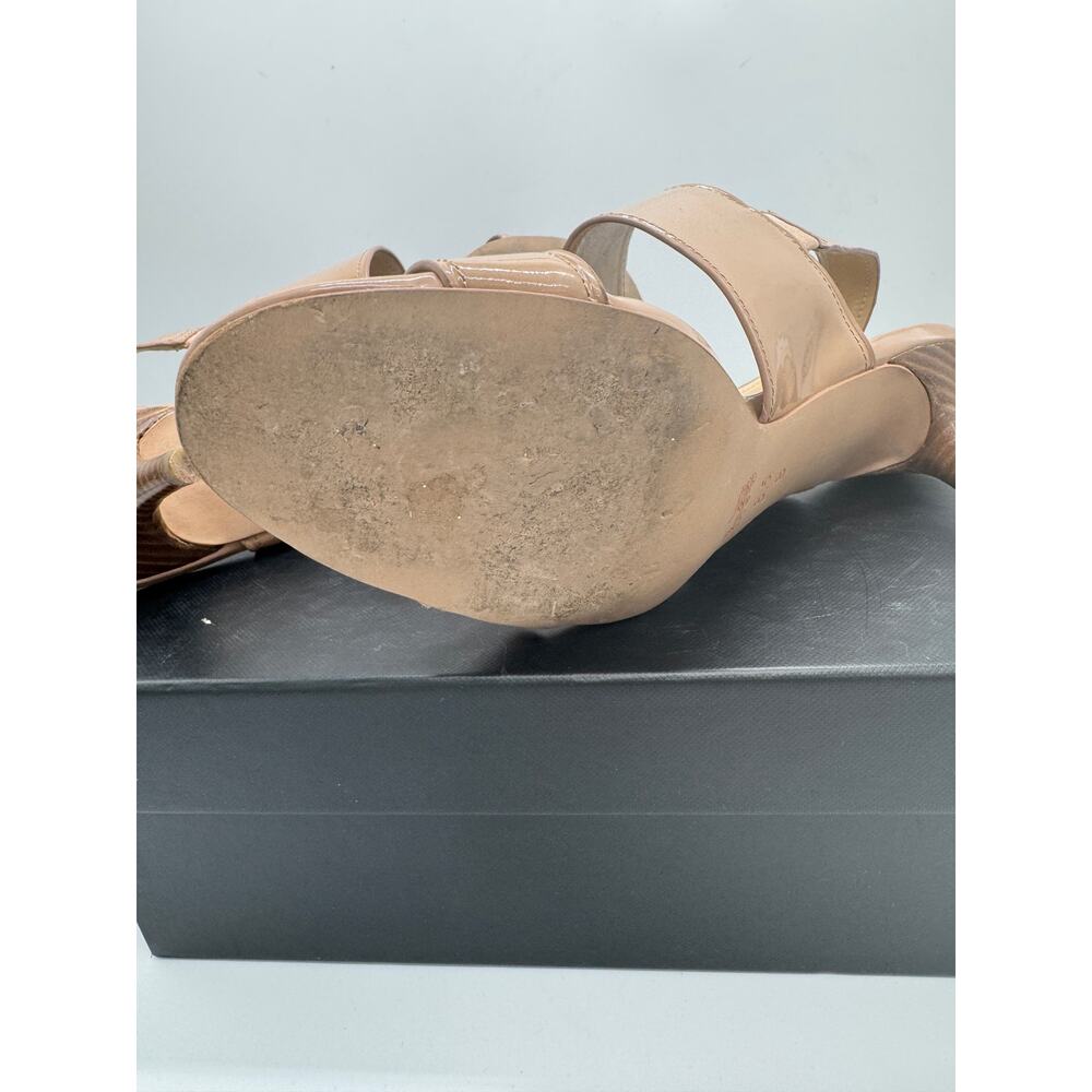Womens Coach Marla Patent Slingback High Heels Size 8.5 - Picture 6 of 7